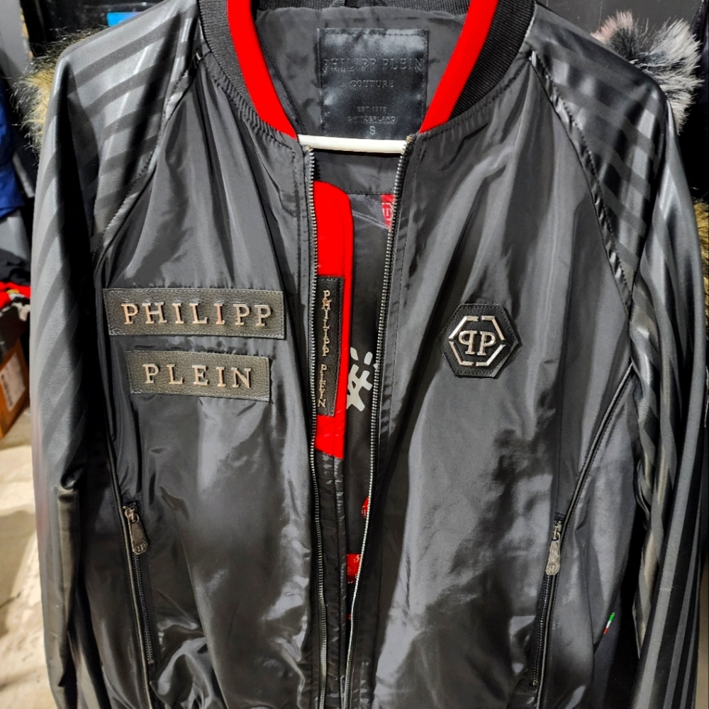 Philipp Plein Black Jacket for Men Brand New Never Worn.